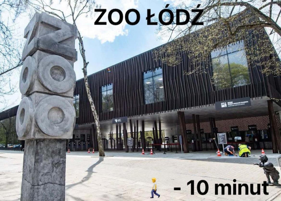 Scandinavian Zoo Atlas Arena Retkinia District Parking Łódź Eksteriør billede