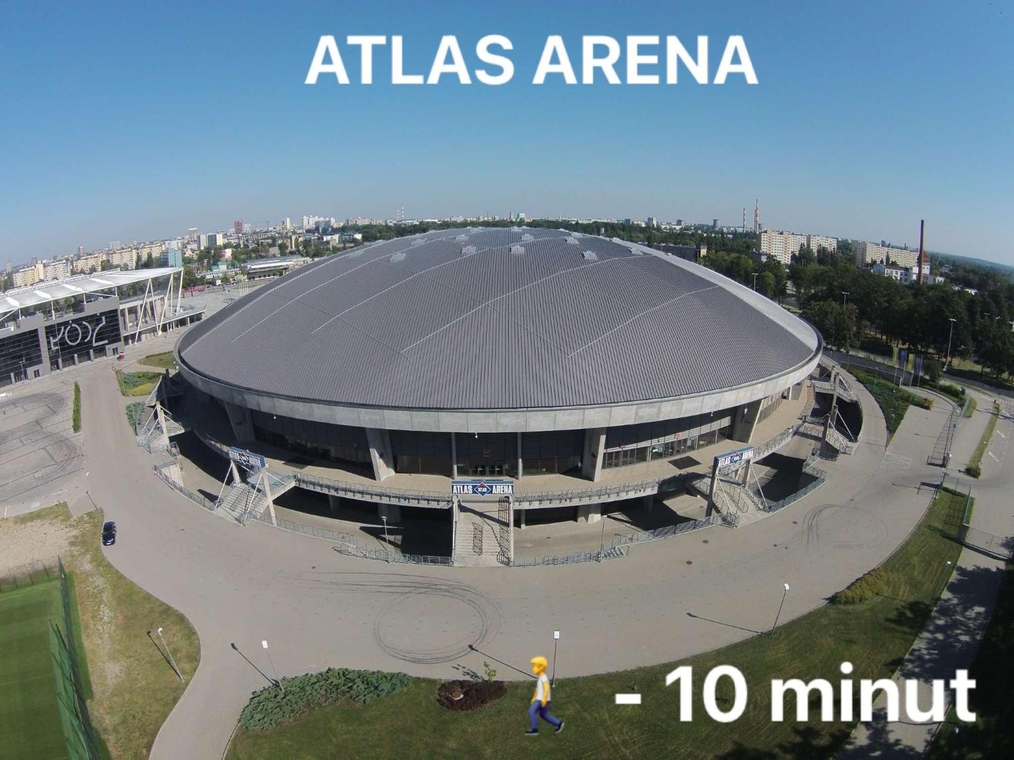 Scandinavian Zoo Atlas Arena Retkinia District Parking Łódź Eksteriør billede